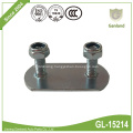 Steel Buckle Attachment Stud Plate Rivet For Roller